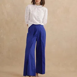 RAREISM Women Tailored Loose Fit High-Rise Trousers-picture-47