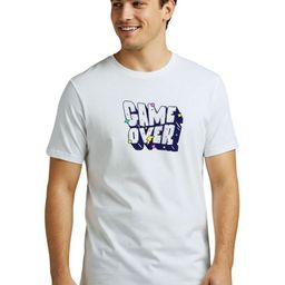 PULP Unisex Game Over Printed Printed Pure Cotton T-shirt-34
