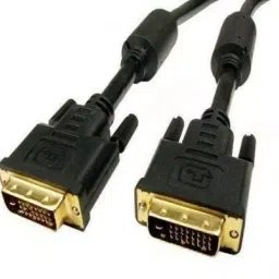 Pac 10 Metre Gold Plated Dual Link DVI To DVI D Male Cable Black for Computers-46