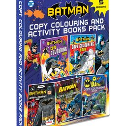 Dreamland Batman Copy Colouring and Activity Books Pack A Pack of 5 Books - English-24