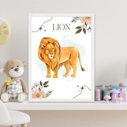 Outfit collections Jungle Theme Art Kids Painting For Wall Décor-image-80