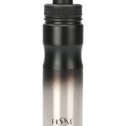 HOOM Stainless Steel Double-Wall Insulated Sipper Water Bottle Black - 600 ml-picture-47