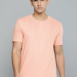 R.Code by The Roadster Life Co. Men Round Neck Slim Fit Cotton T-shirt-image-14
