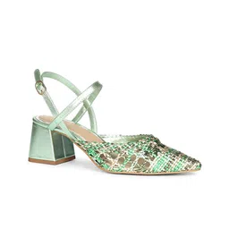 Saint G Leather Block Sandals-26