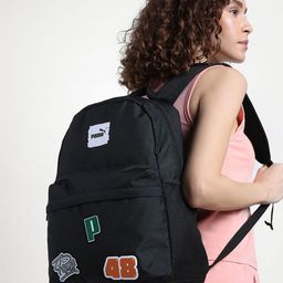 Puma Unisex Phase Graphic Printed Patch Backpack image 5