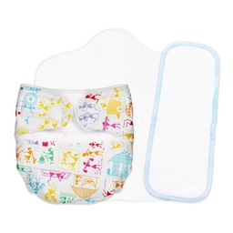 SuperBottoms Set Of 3 Newborn UNO Cloth Diaper With Magic Pad & Booster Pad-56