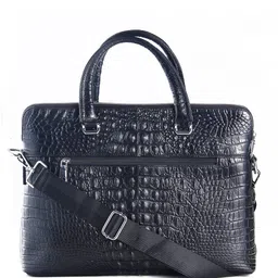 Calvadoss Women Textured Leather Laptop Bag-47
