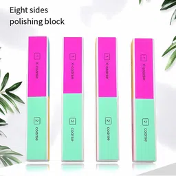 basicare Set Of 2 8 Way Polish Sanding Nail Polisher Buffer image 4