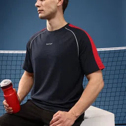 Slazenger Men Striped Sports T-shirt-picture-31