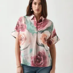 RAREISM Multi Polyester Printed Top-picture-6