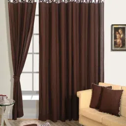 Swayam Eyelet Long Door Curtain - Single Piece (9 Ft)-image-32