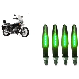 Cartronics Pen Type Green LED Indicator  for Bajaj Avenger 200 (Pack of 4 Pcs)-32