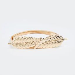 Ginger by Lifestyle Gold PU Waist Belt for Women-18