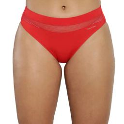 Calvin Klein Red Lace Regular Fit Bikini Bottoms-23