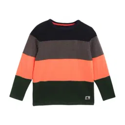Cherry Crumble by Nitt Hyman Kids Multicolor Color Block Pattern T-Shirt-image-6