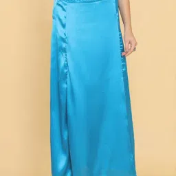 Soch Sky Blue Saree Shapewear-image-90