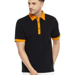 Hypernation Black Polo T-Shirt-61