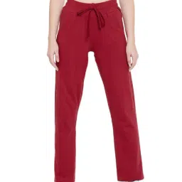 StyleStone Maroon Cotton Mid Rise Track Pants-picture-12