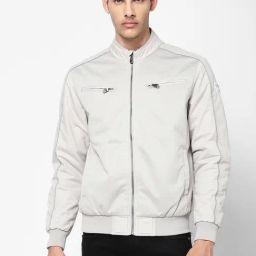 Wrangler Grey Regular Fit Jacket-image-0