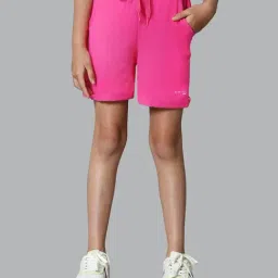 Van Heusen Relaxed Fit Superior Drape Functional Pocket Longline Shorts - Pink Yarrow-image-37