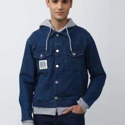 Forever 21 Blue Cotton Regular Fit Denim Jacket-image-83