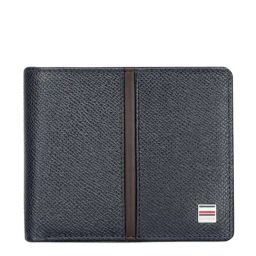 Tommy Hilfiger Navy Casual Leather Bi-Fold Wallet for Men-image-83