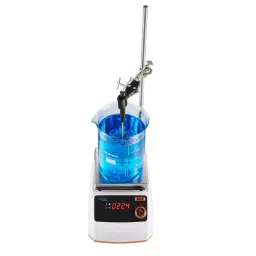 Borosil Laboratory Stirrer Digital LED Display 2 L max. Capacity and 300 W Power Consumption, HLS200P-22