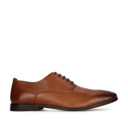 Hush Puppies by Bata Men's RALPH E 23 Tan Oxford Shoes-image-36