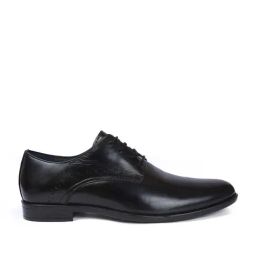 Zoom Shoes Men's Black Derby Shoes-image-79