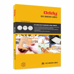 Oddy ST-1A4100 A4 Size Paper Labels for Laser, Inkjet & Copiers-1 Label/Sheet (100 Sheets)-33