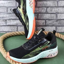 Campus Men's First Black Running Shoes-picture-13