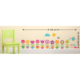 LANSTICK Green & Purple Printed Splash Proff Wallpaper-image-86