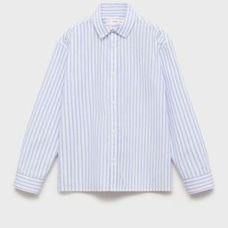 Mango Kids Boys Striped Pure Cotton Casual Shirt-picture-20