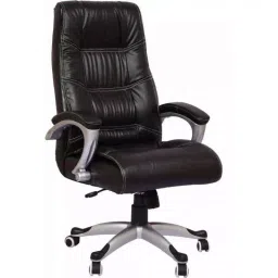 Mezonite High Back Leatherette Black Meeting Room Office Chair-image-34