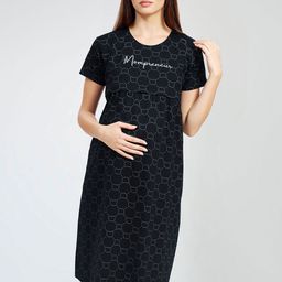 PASTEL CLIP Printed Nightdress-image-79