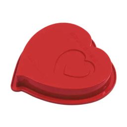 Wonderchef Silicone Pavoni Cuore Red Mould-picture-29