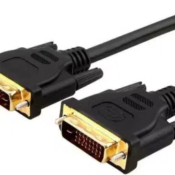 Pac 3 Metre DVI-D 24+1 Male Gold Plated Dual Link Cable Black for Monitor-3