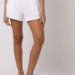 GAP Women Mid-Rise Elasticated Waist Lounge Shorts-image-92