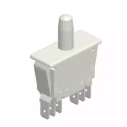 RS PRO Push Button Switch On-(On) DPDT 250 V, 1858230-20