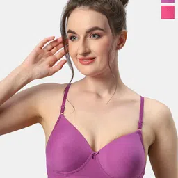 Sonari Pack Of 2 T-shirt Bra Medium Coverage Lightly Padded Seamless All Day Comfort-55