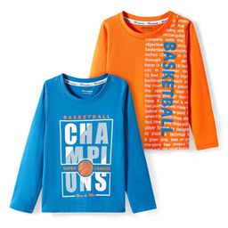 Honeyhap Boys 2 Printed Applique T-shirt-image-28