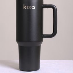 Kixa Black Single Stainless Steel Solid Double Wall Vacuum Water Bottle-image-94