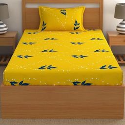 Monik Handicrafts Brown Bedsheets-37