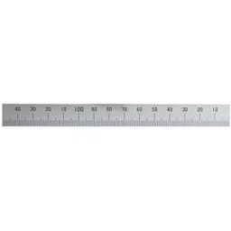 Shinwa Rules Lower Right Base Point Machine Scale without Hole 150 mm, 75102494-33