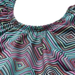 Aarika Abstract Printed Swim Suit With Goggle image 3