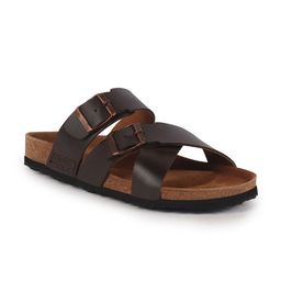 FAUSTO Men Leather Comfort Sandals-picture-27