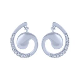 P.C. Chandra Jewellers 18 kt Gold & Diamond Earrings-picture-21
