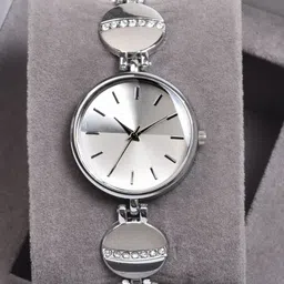 SWADESI STUFF Women Dial & Straps Analogue Watch W188 SILVER 9-picture-36