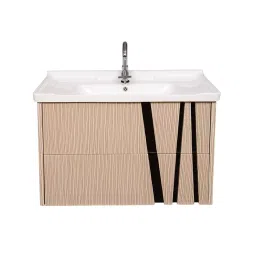 DAZZLE 810x490x500 mm PVC Membrane Finish Wall Based Vanities Flicker Grey, W-2575-B-image-94