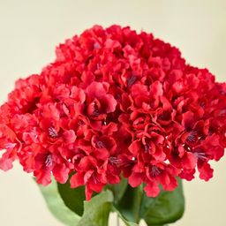 Interiors & More Red 1 Piece Marigold Artificial Flower-image-55